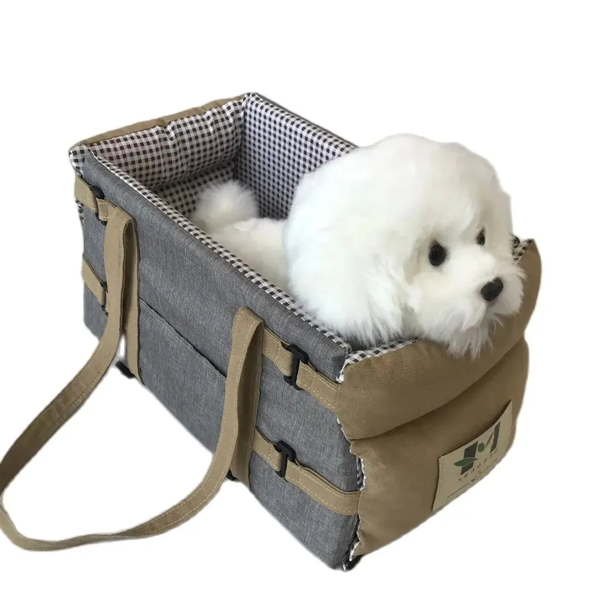 “Cozy Pup Car Booster Seat – Keep Your Dog Safe & Comfy on Every Ride”